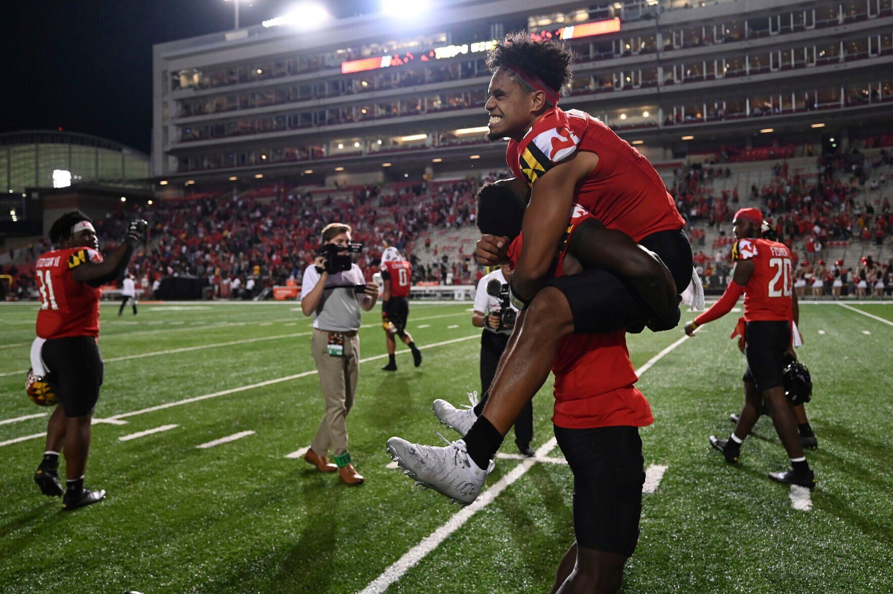 APTOPIX SMU Maryland Football